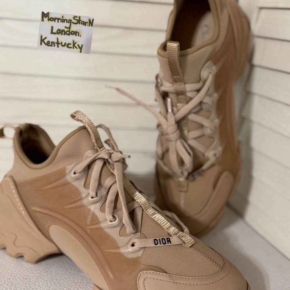 Christian Dior Women's Beige Sneakers